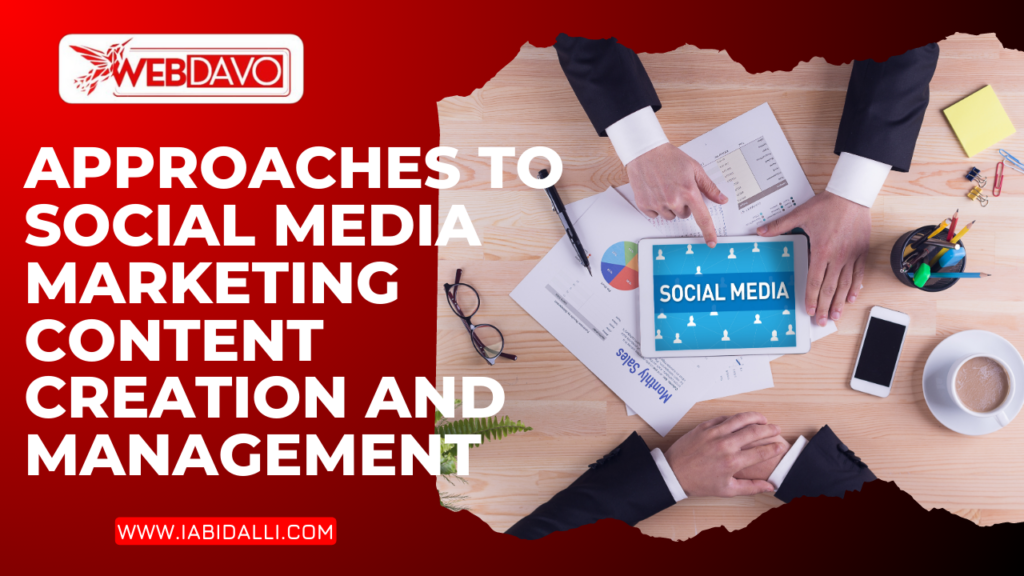 Approaches to Social Media Marketing Content Creation and Management