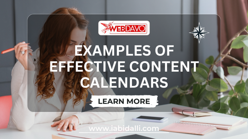 Examples of Effective Content Calendars