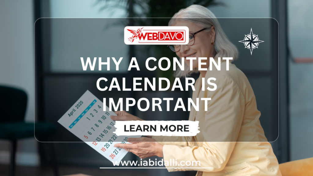 Why a Content Calendar is Important