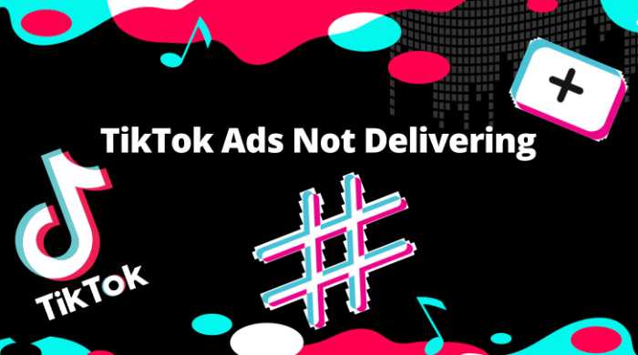 tiktok ads not delivering