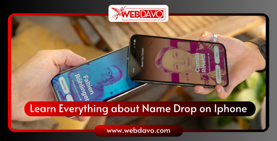 name drop iphone